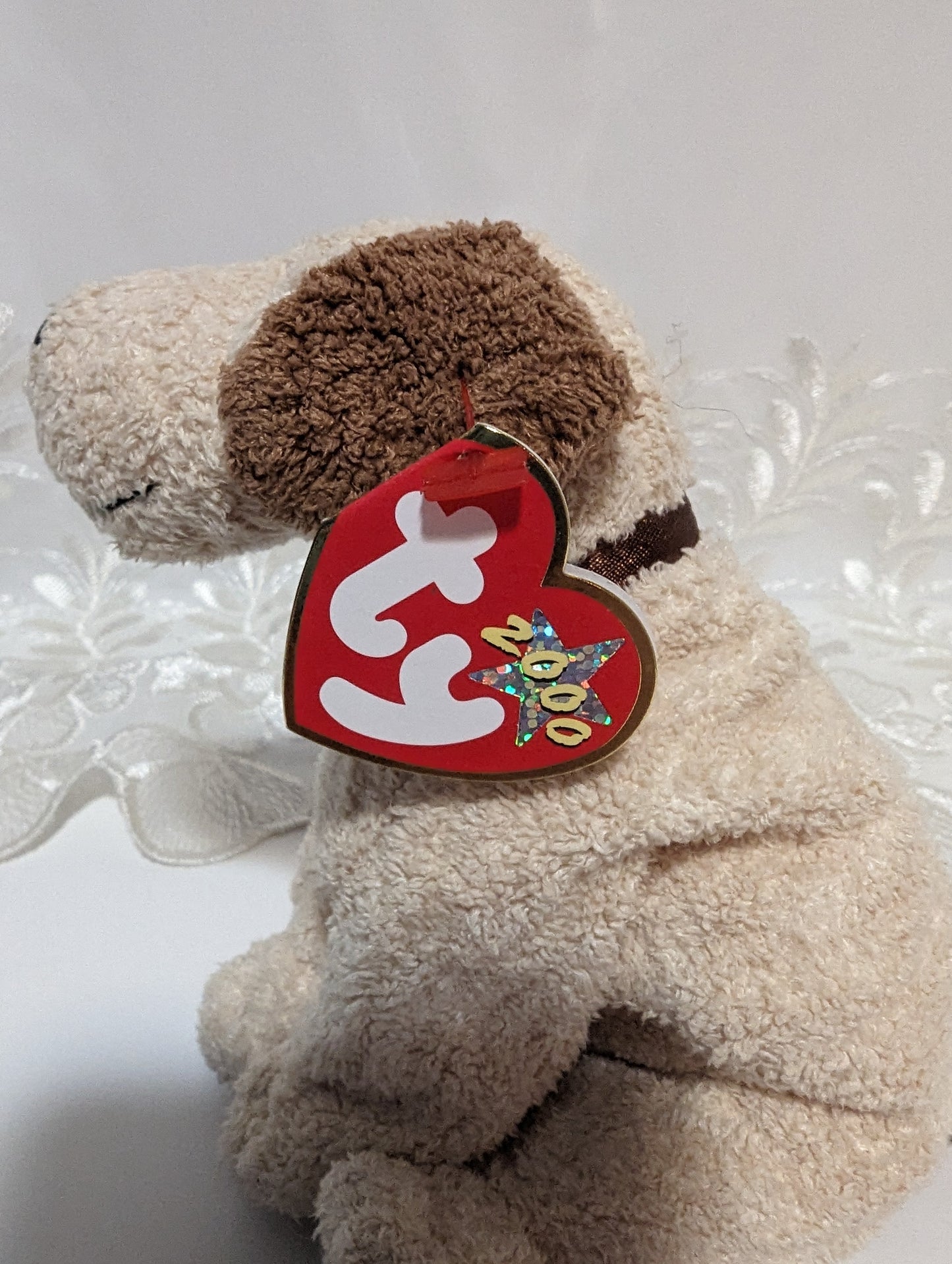 Ty Beanie Baby - Rufus The Terrier Dog (6in) - Vintage Beanies Canada