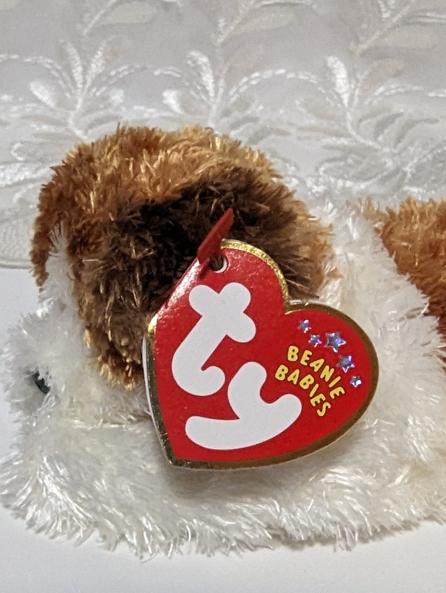 Ty Beanie Baby - Sampson The Dog (7.5in) - Vintage Beanies Canada