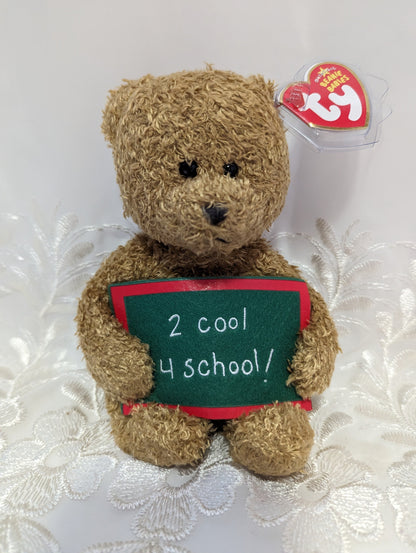 Ty Beanie Baby - School Rocks (2 Cool 4 School!) The Bear. (6in) - Vintage Beanies Canada