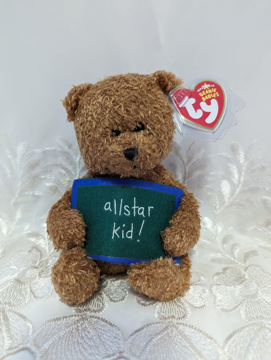 Ty Beanie Baby - School Rocks! (Allstar Kid) the bear - Vintage Beanies Canada