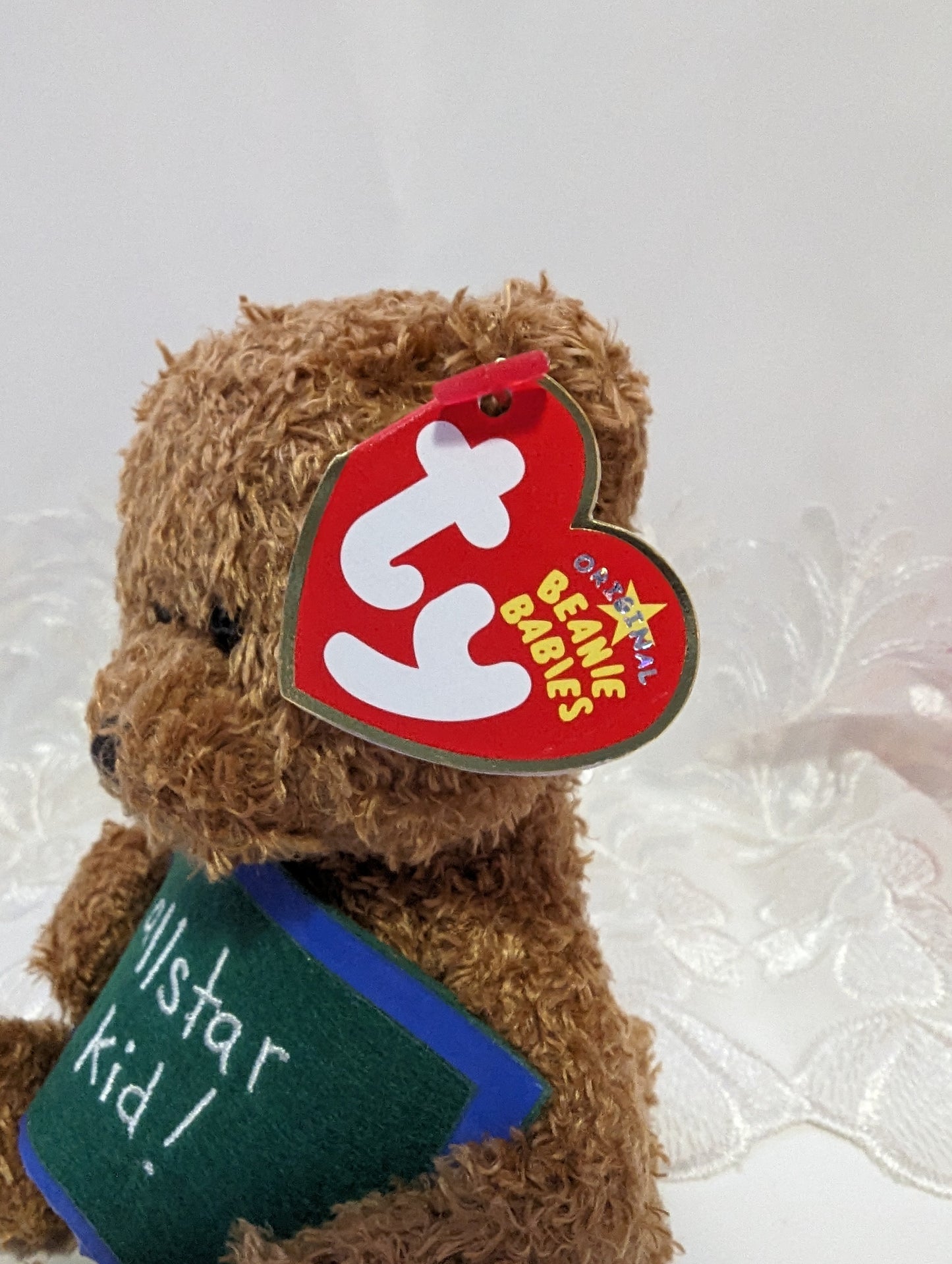 Ty Beanie Baby - School Rocks! (Allstar Kid) the bear - Vintage Beanies Canada