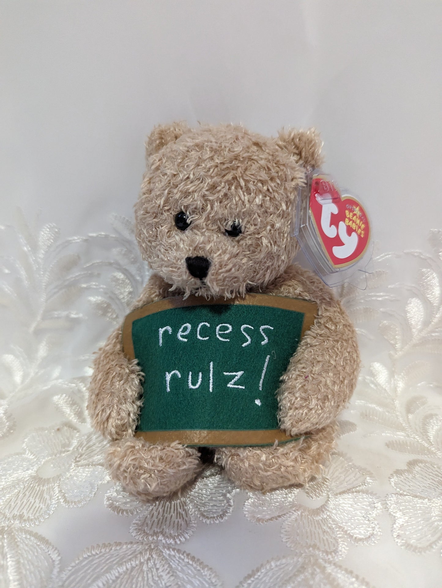 Ty Beanie Baby - School Rocks (Recess Rulz) The Bear (6in) - Vintage Beanies Canada