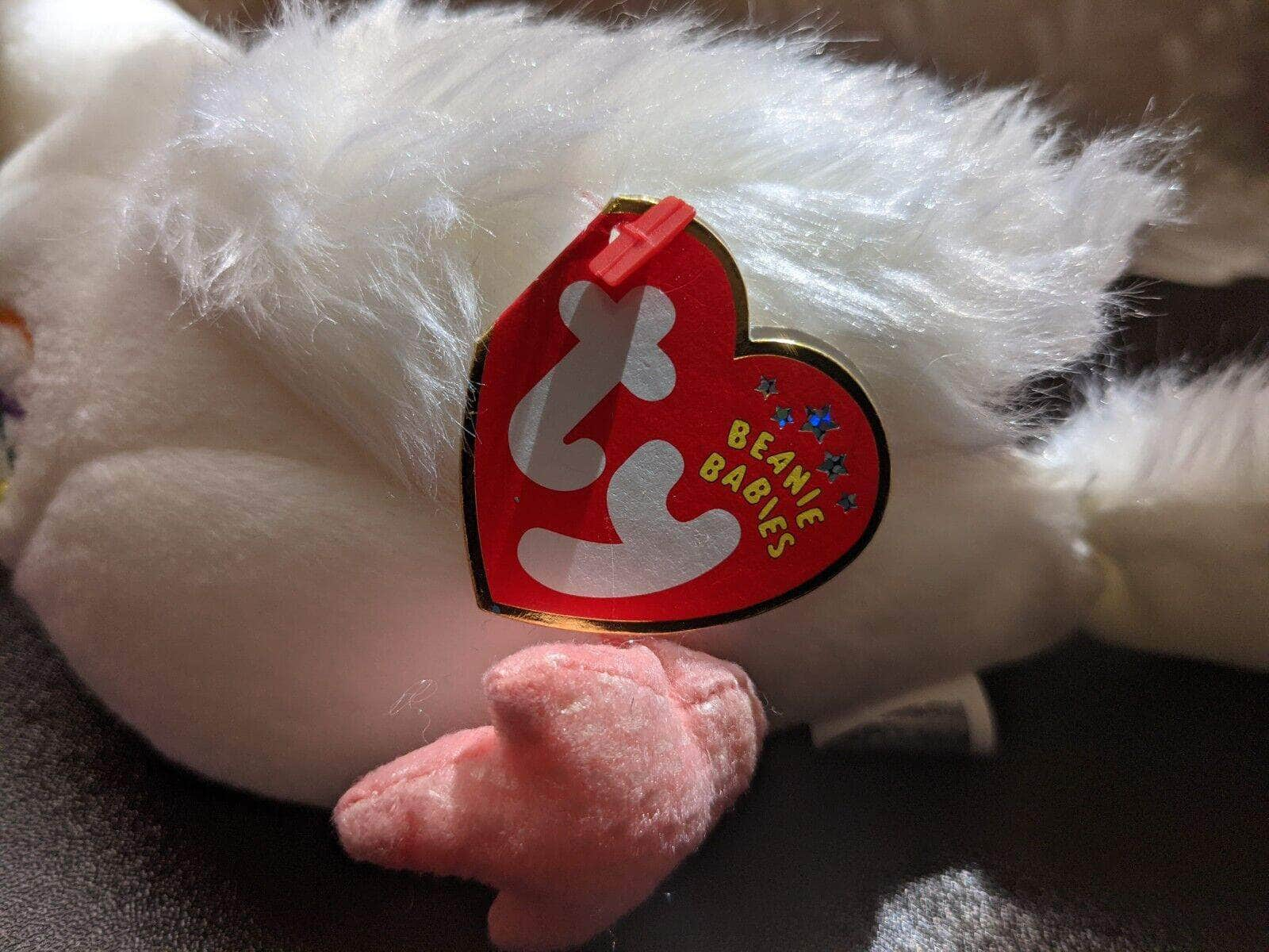 Ty Beanie Baby - Serenity The Peace Dove (5.5in) - Vintage Beanies Canada