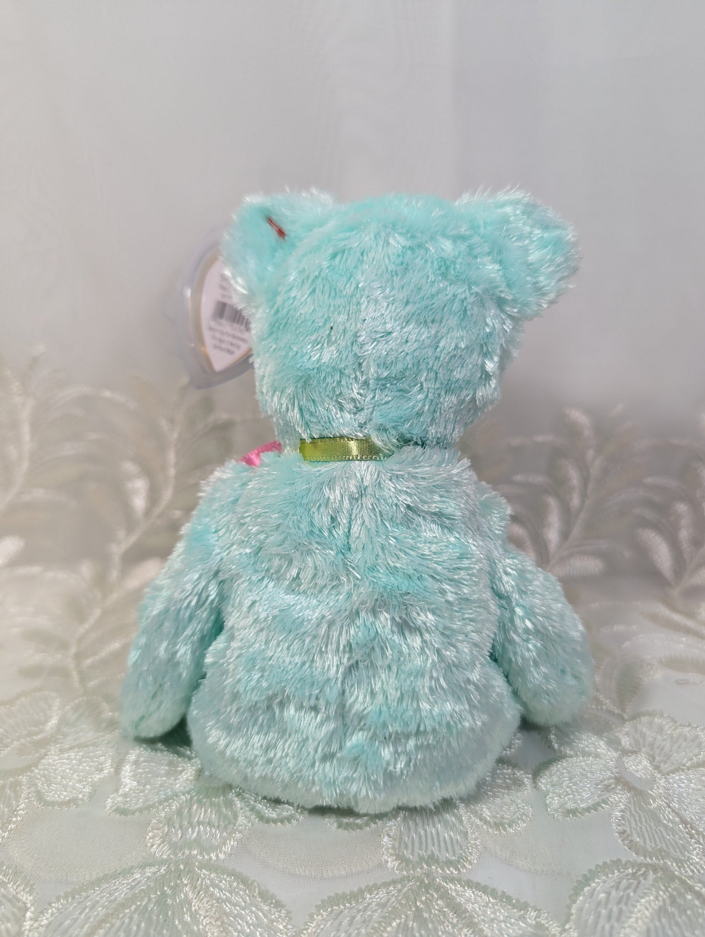 Ty Beanie Baby - Sherbet The Turquoise Bear (8.5in) - Vintage Beanies Canada