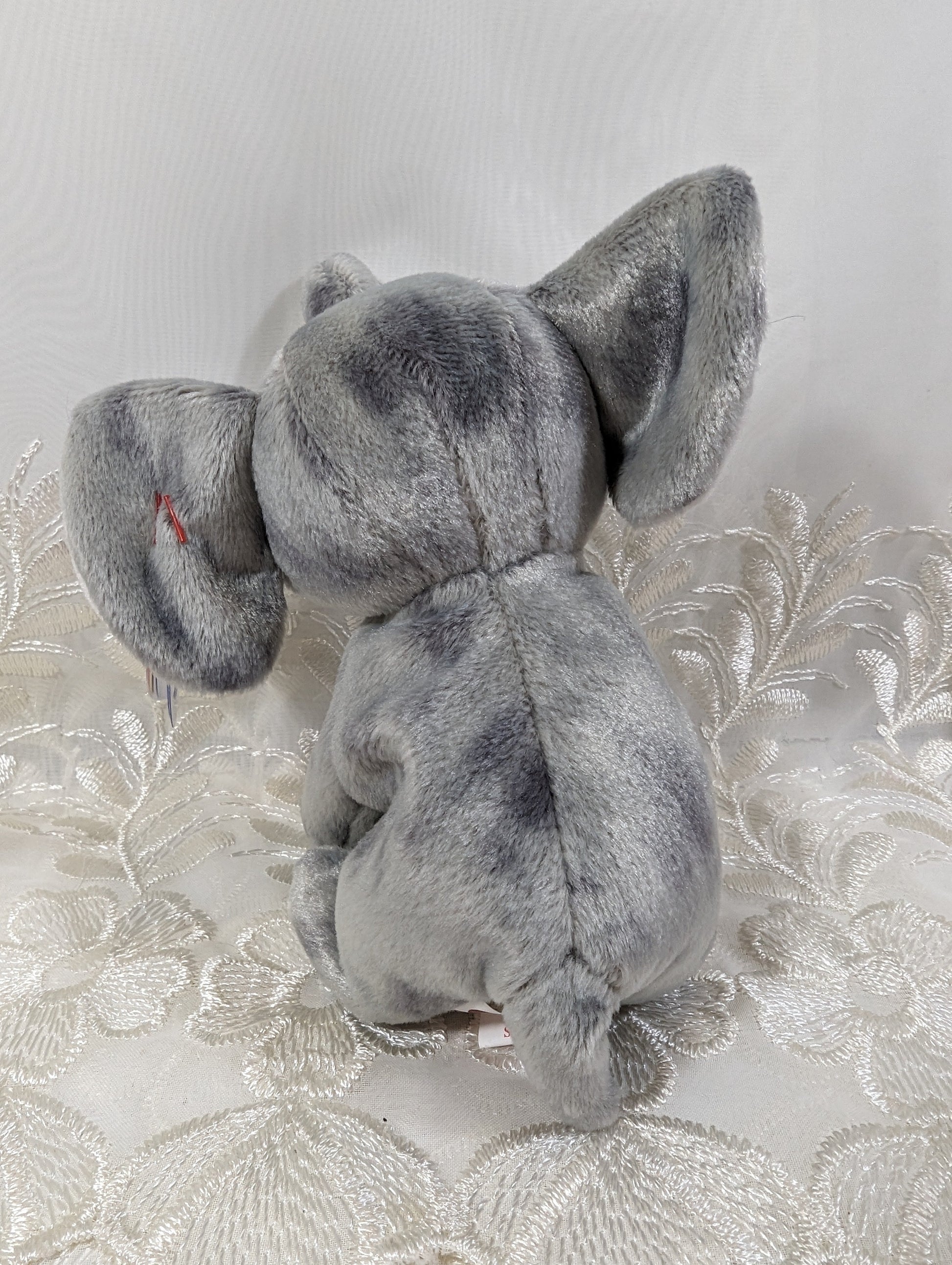 Ty Beanie Baby - Shocks the Elephant (6in) - Vintage Beanies Canada