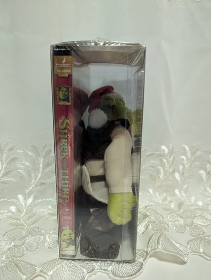 Ty Beanie Baby - Shrek The Ogre + Shrek The Third DVD Set - BNIB *Very Rare* - Vintage Beanies Canada