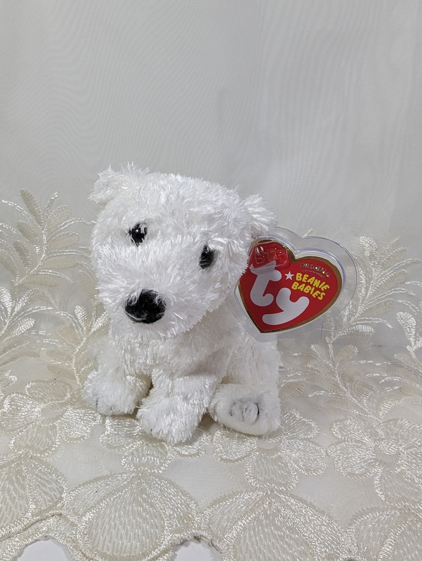 Ty Beanie Baby - Siberia the Polar Bear (5 in) - Vintage Beanies Canada