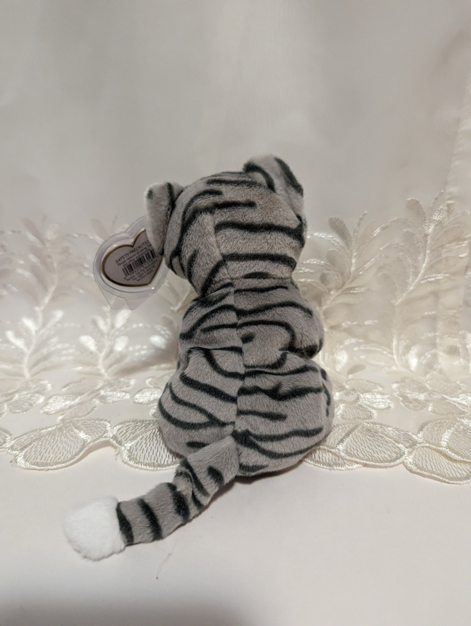 Ty Beanie Baby - Silver II The Cat (6in) 30th Anniversary - Vintage Beanies Canada