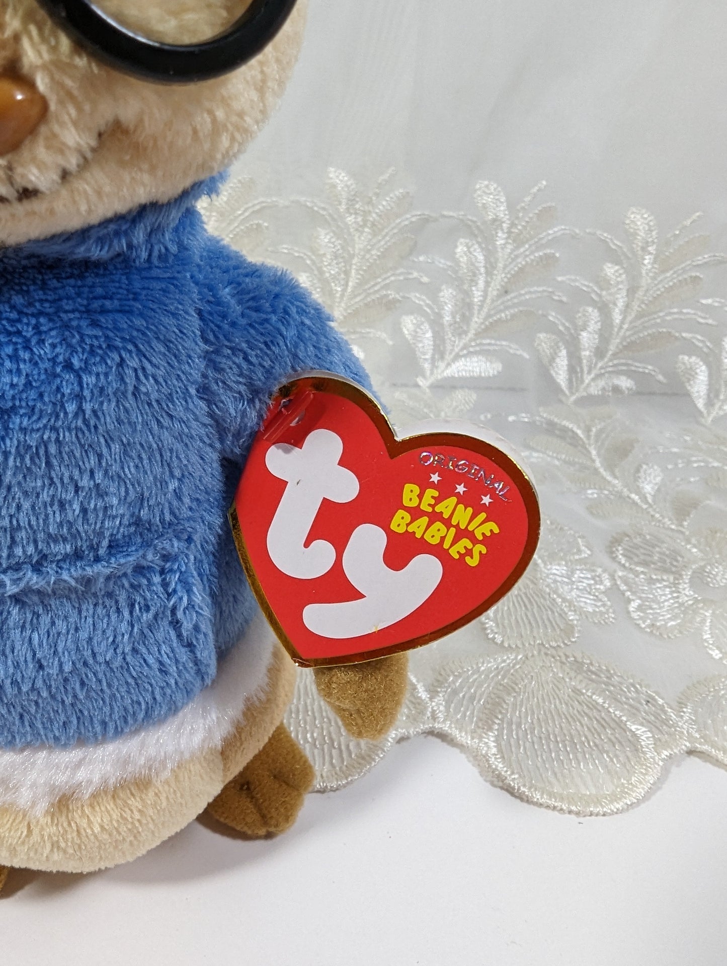 Ty Beanie Baby - Simon the Chipmunk (8 in) Holiday Edition - Near Mint Tag - Vintage Beanies Canada