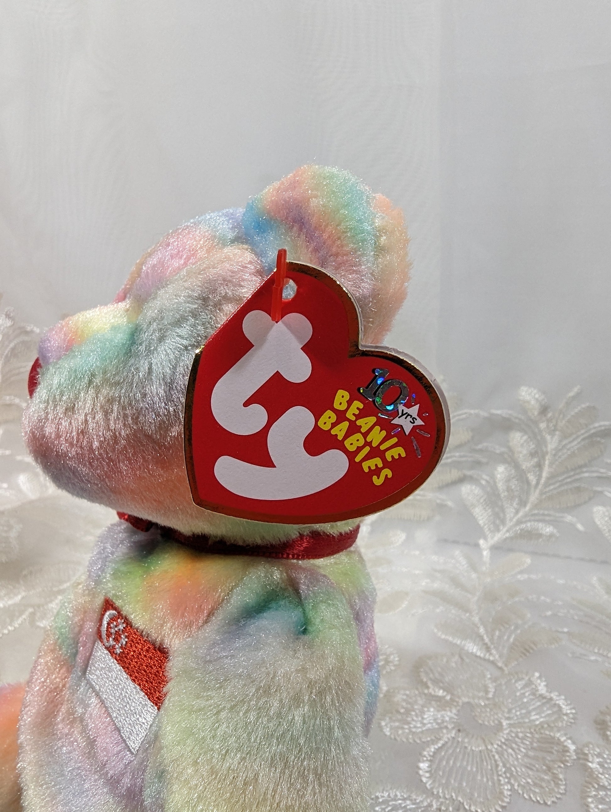 Ty Beanie Baby - Singabear The Bear (8.5in) Singapore exclusive - Vintage Beanies Canada