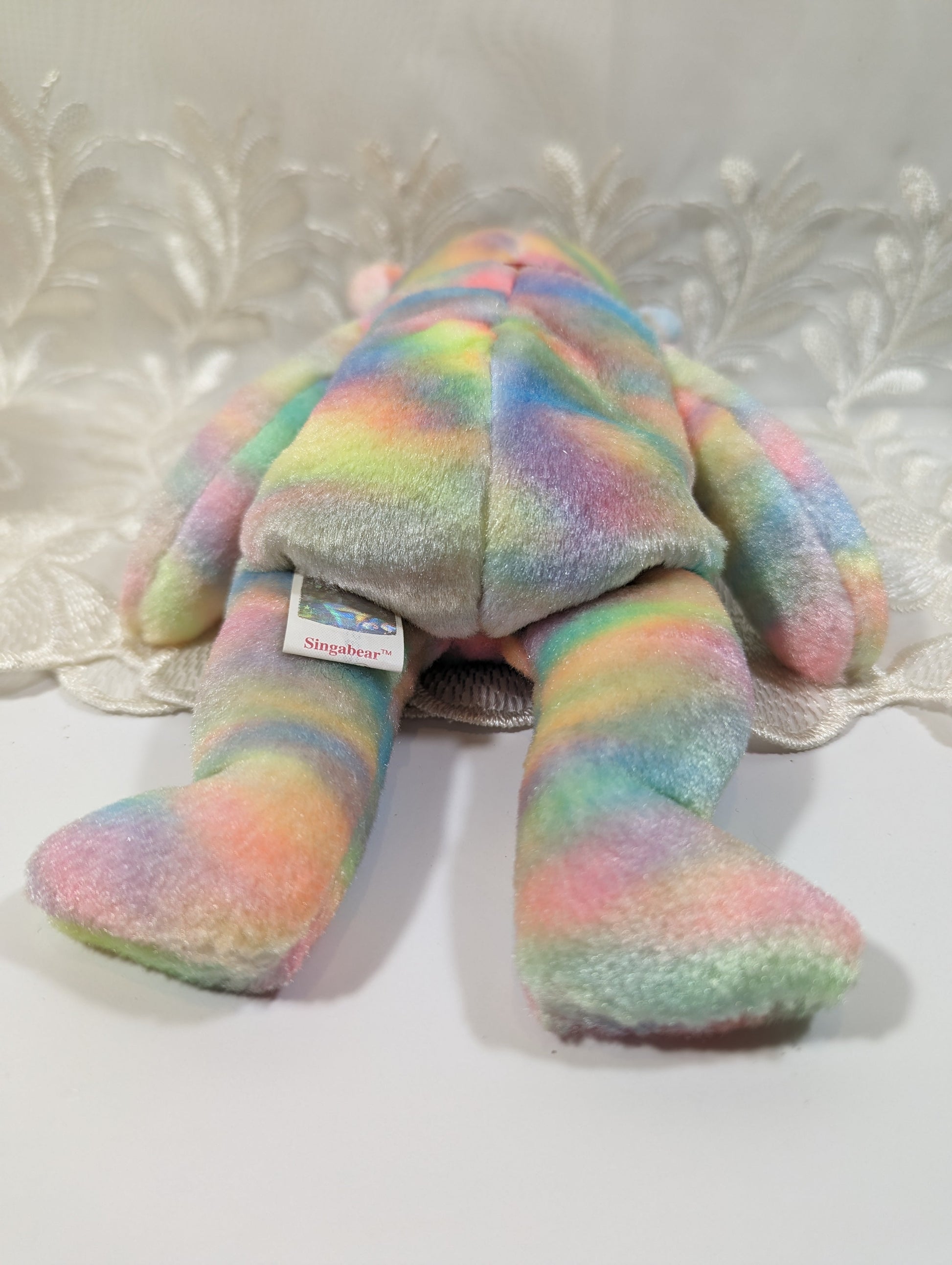 Ty Beanie Baby - Singabear The Bear (8.5in) Singapore exclusive - Vintage Beanies Canada