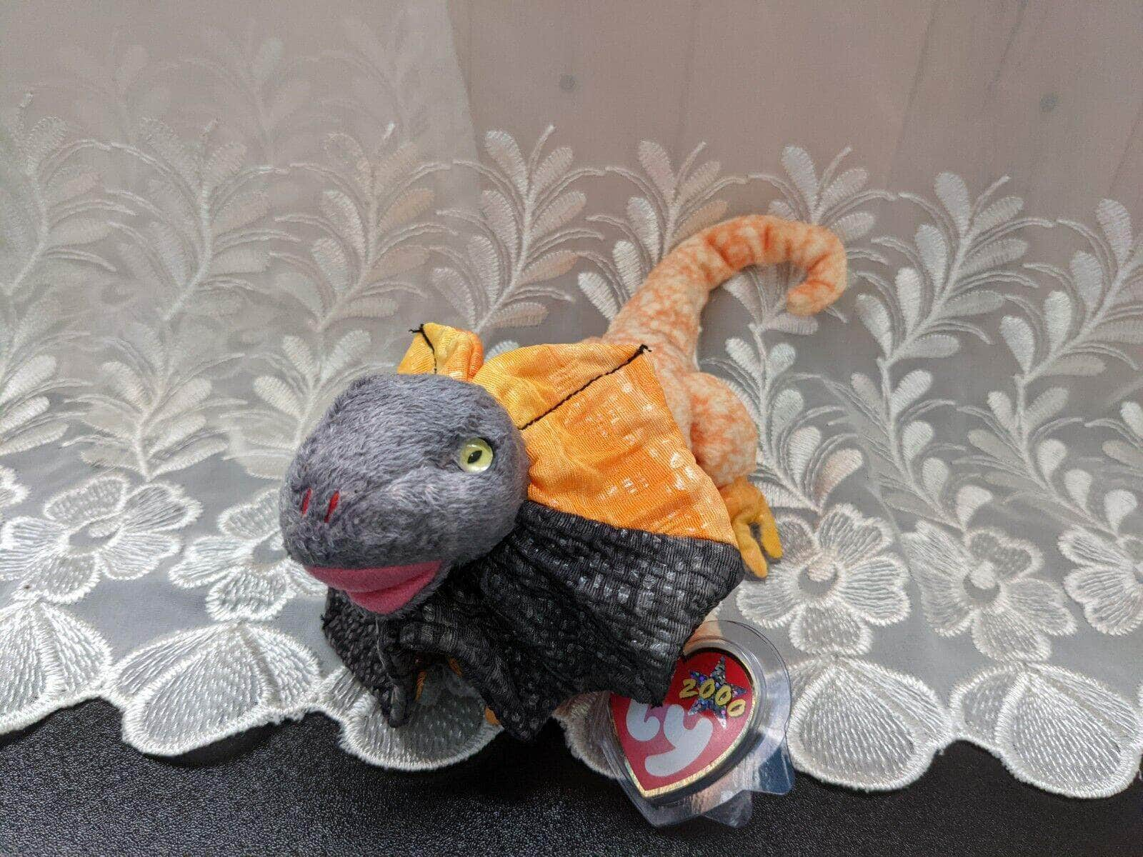 Ty Beanie Baby - Slayer The Frilled Lizard Dragon (9.5in) - Vintage Beanies Canada