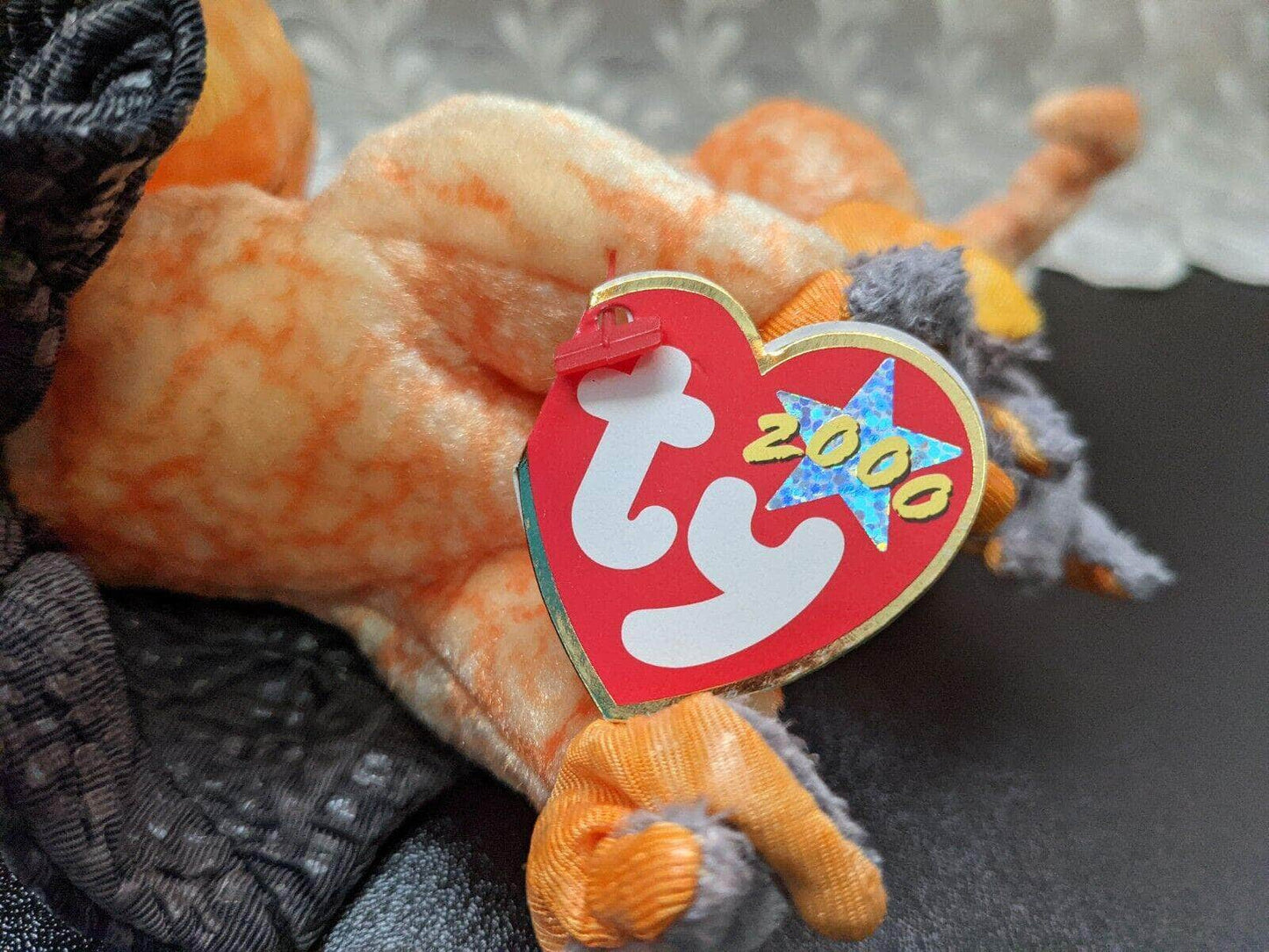 Ty Beanie Baby - Slayer The Frilled Lizard Dragon (9.5in) - Vintage Beanies Canada