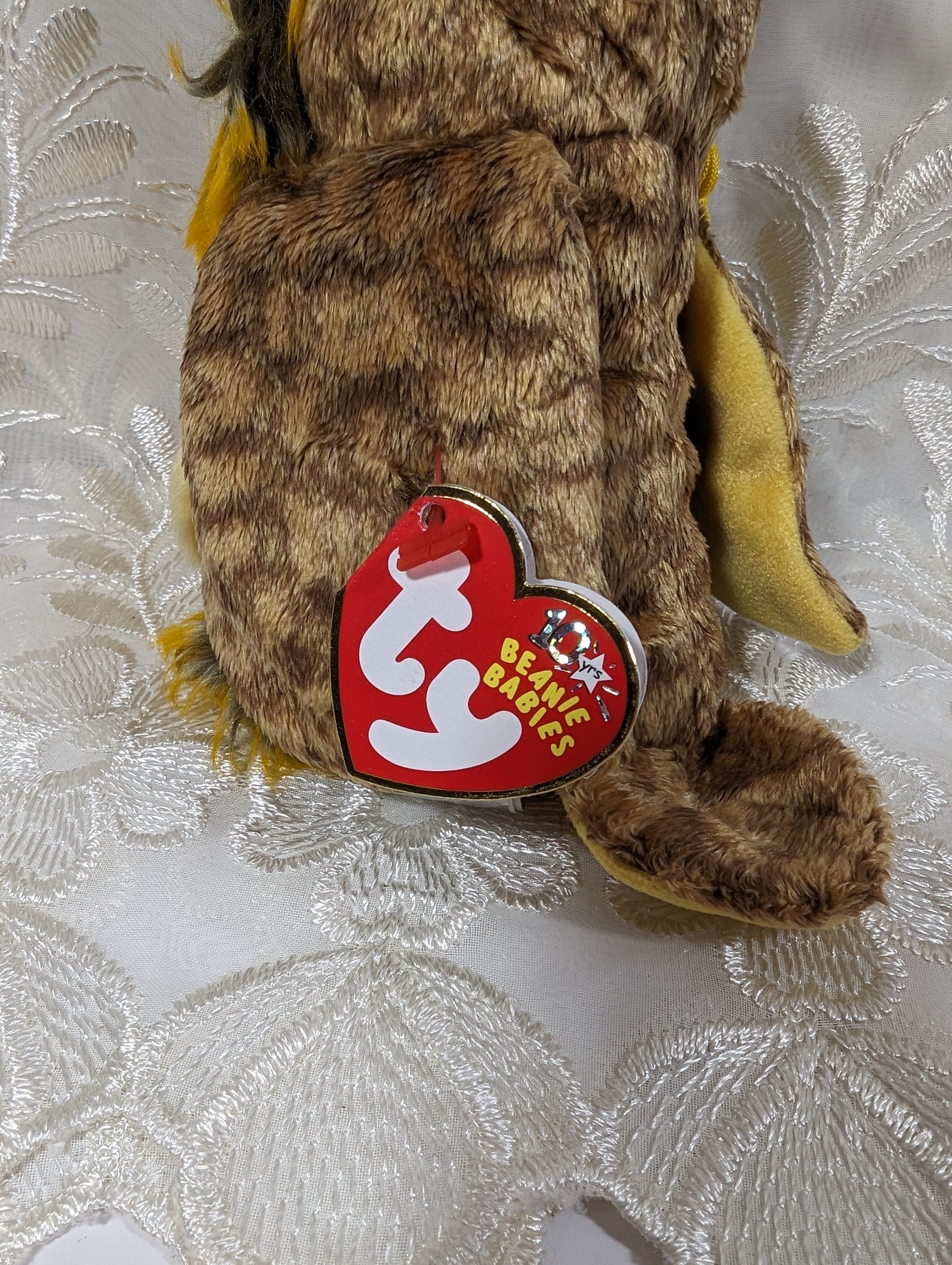 Ty Beanie Baby - Smartest The Graduation Owl From 2003 (6in) - Vintage Beanies Canada