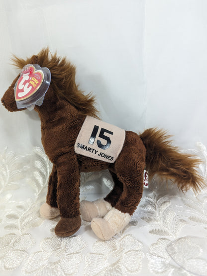 Ty Beanie Baby - Smarty Jones The Racehorse (7in) - Vintage Beanies Canada