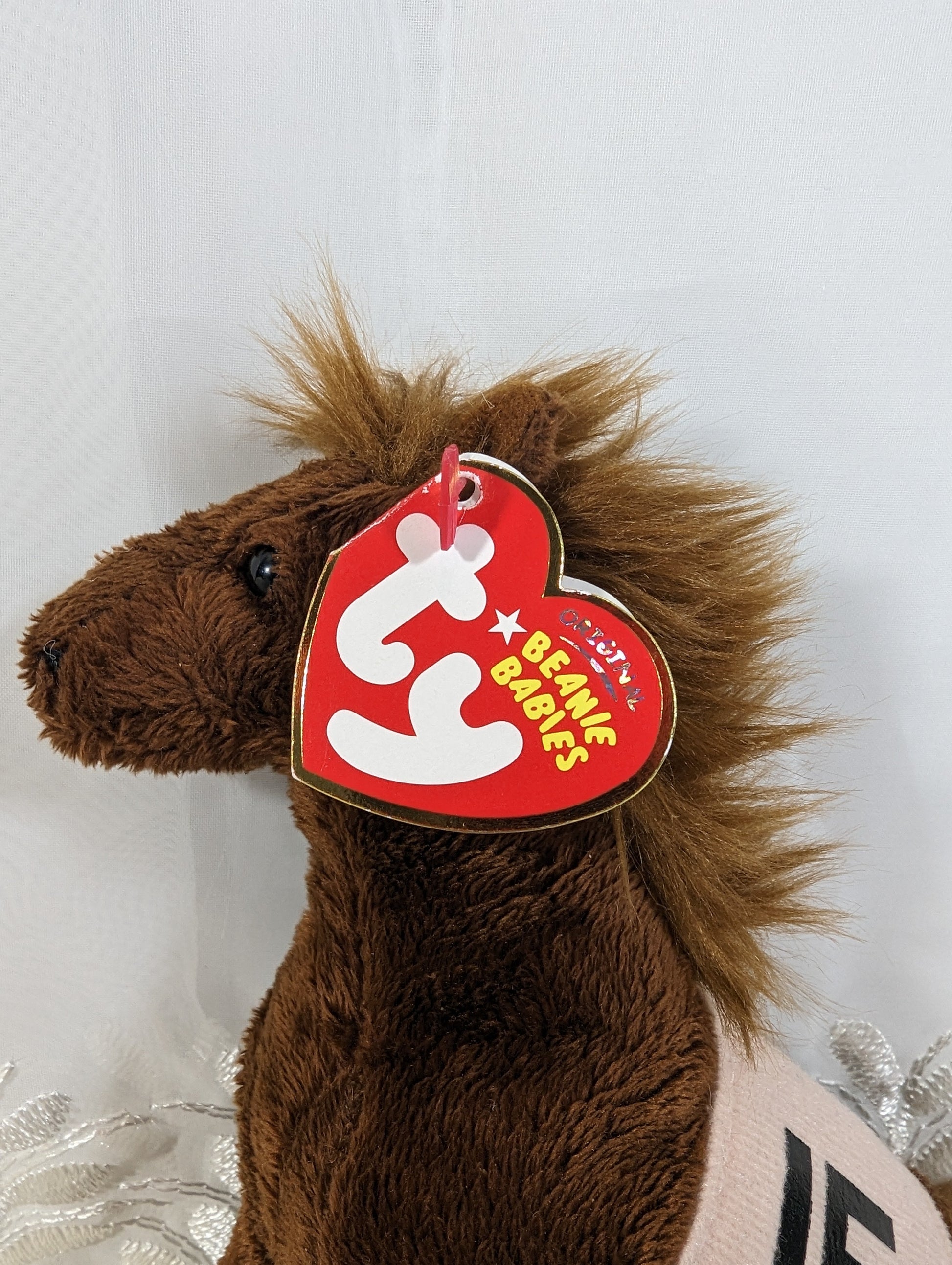 Ty Beanie Baby - Smarty Jones The Racehorse (7in) - Vintage Beanies Canada