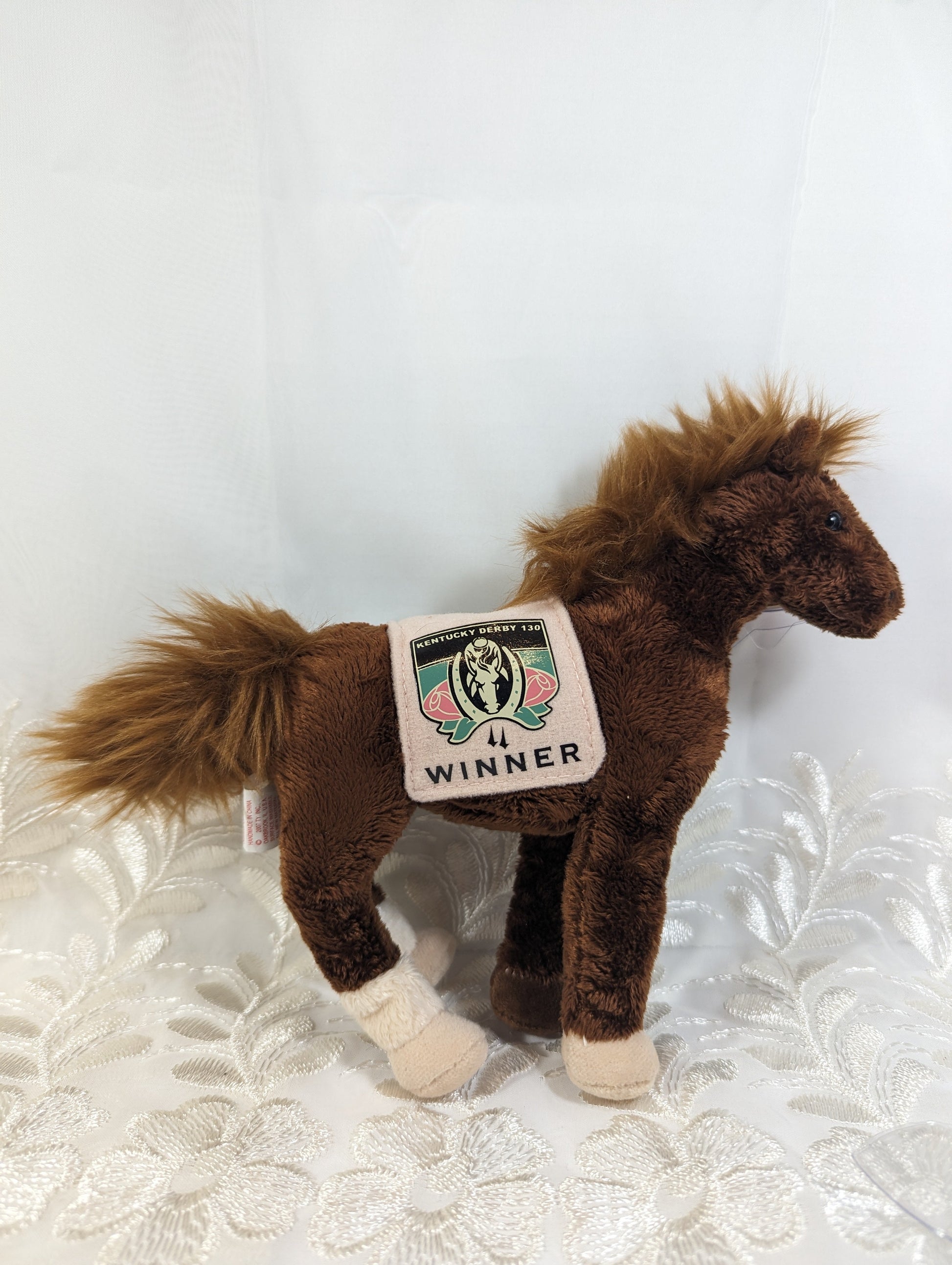 Ty Beanie Baby - Smarty Jones The Racehorse (7in) - Vintage Beanies Canada