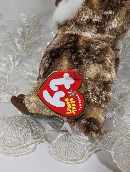 Ty Beanie Baby - Smarty the Graduation Owl (6 in) - Vintage Beanies Canada