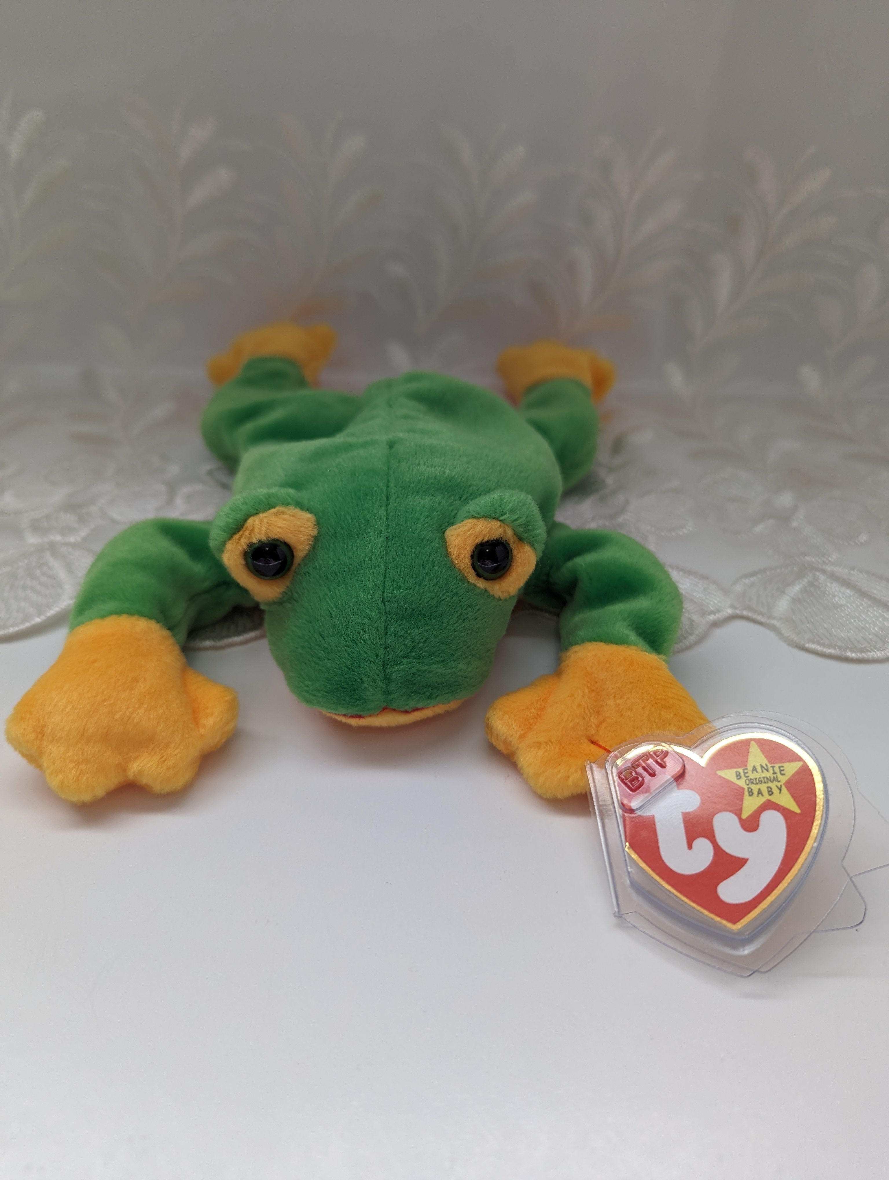 Ty Beanie Babies Smoochy deals The Frog