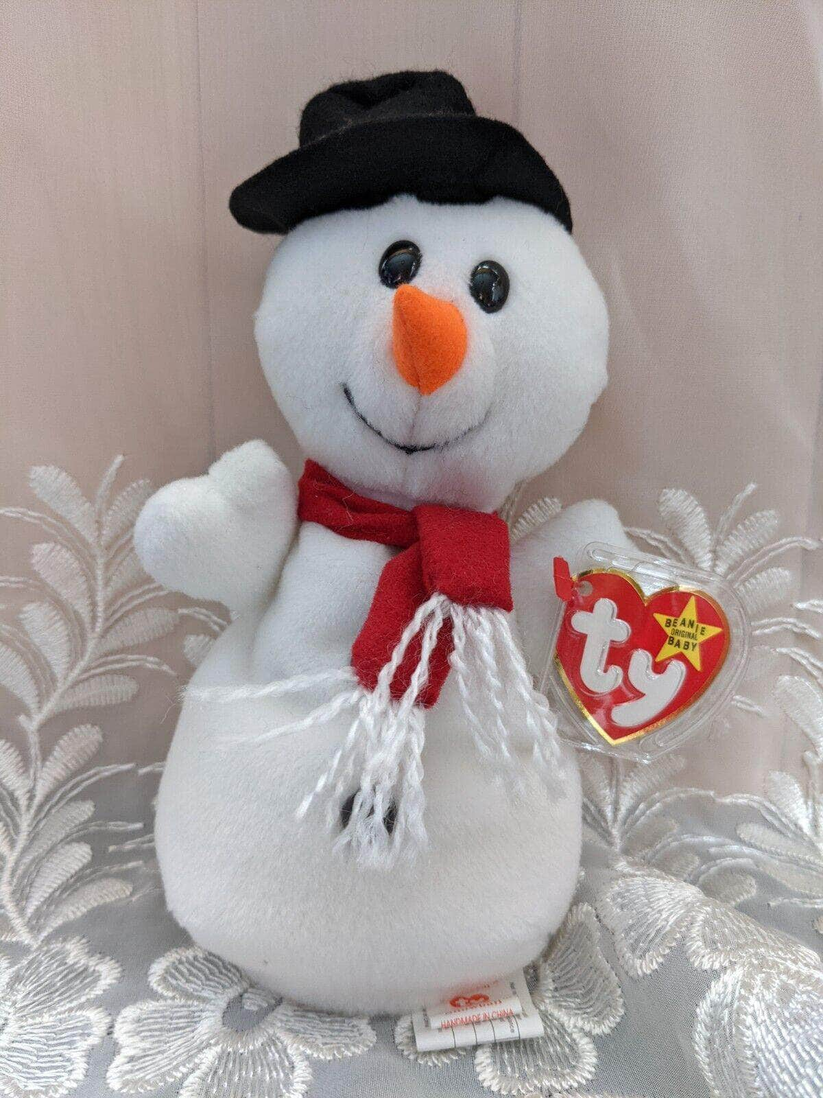 Snowman beanie baby online