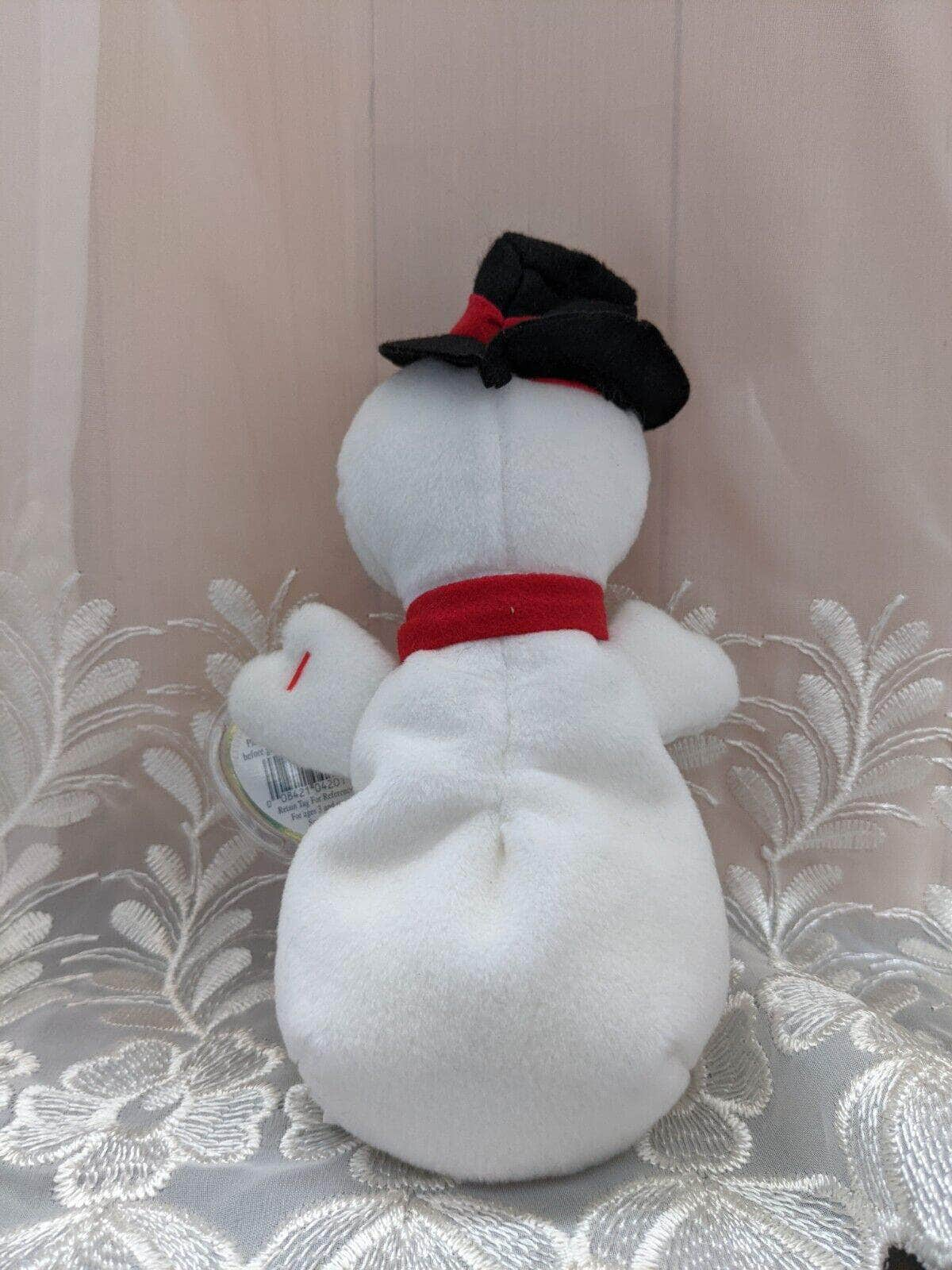 Ty Beanie Baby - Snowball The Snowman (7.5in) - Vintage Beanies Canada