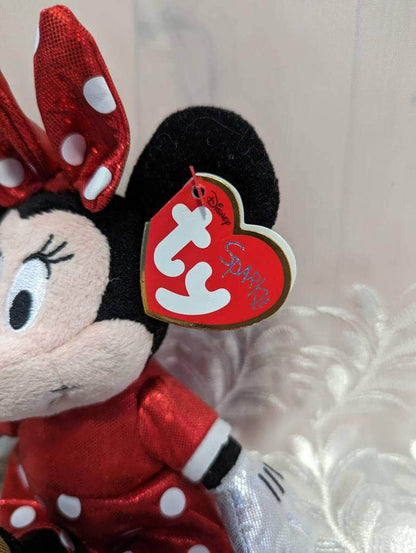 Ty Beanie Baby (Sparkle collection) - Minnie Mouse The Mouse (8.5in) - Vintage Beanies Canada