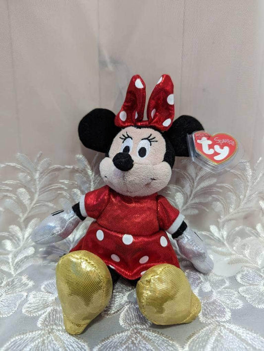 Ty Beanie Baby (Sparkle collection) - Minnie Mouse The Mouse (8.5in) - Vintage Beanies Canada