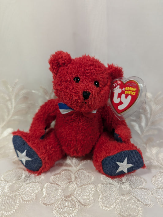 Ty Beanie Baby - Sparklers The Bear (5in) - Vintage Beanies Canada