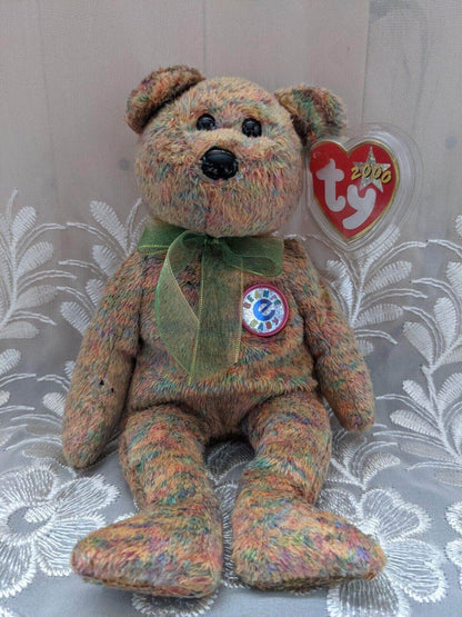 Ty Beanie Baby - Speckles The Bear (8.5in) - Vintage Beanies Canada