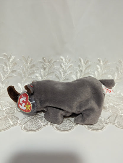 Ty Beanie Baby - Spike The Rhinoceros (8in) - Vintage Beanies Canada