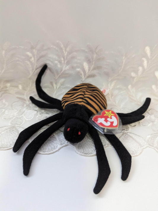 Ty Beanie Baby - Spinner The Spider (6in) - Vintage Beanies Canada