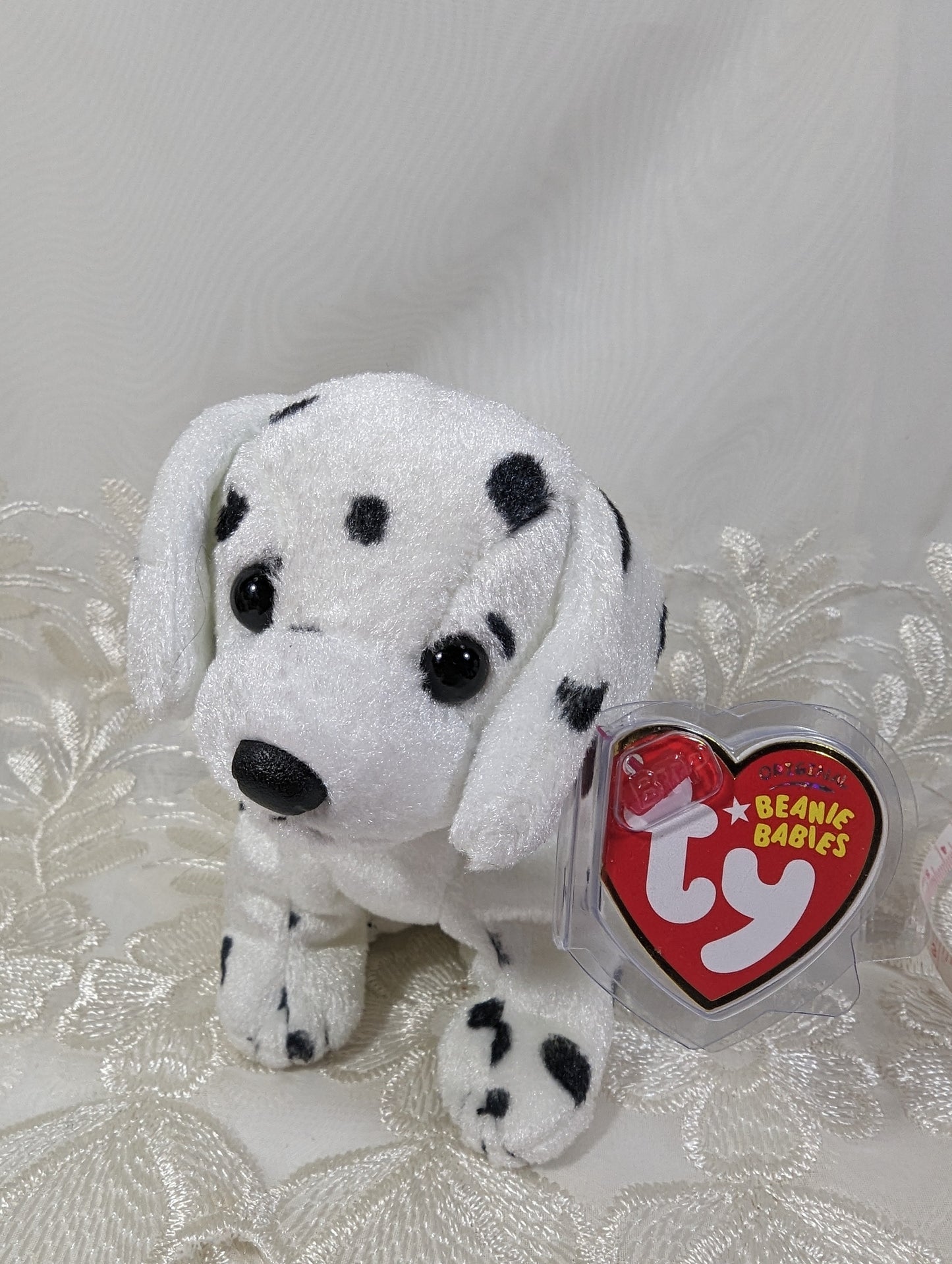 Ty Beanie Baby - Splotches the Dalmatian dog (5in) - Vintage Beanies Canada