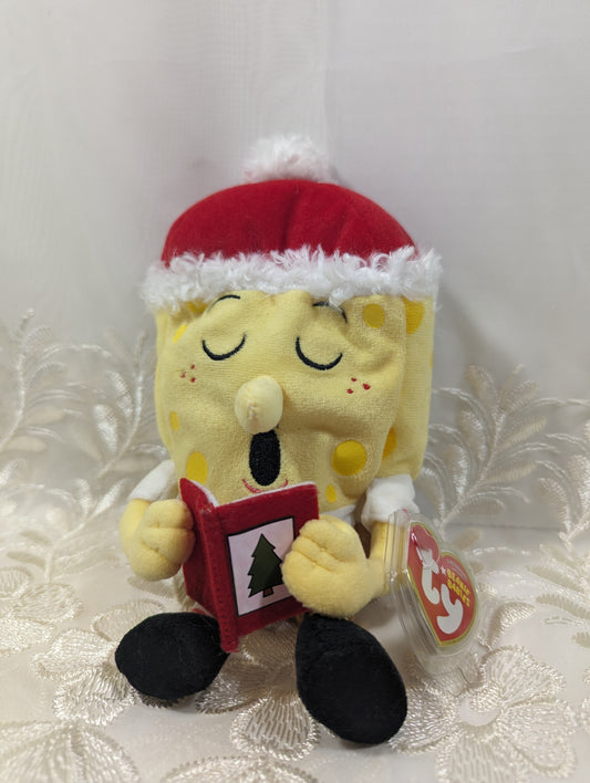 Ty Beanie Baby - SpongeBob Jinglebells the caroling SpongeBob (8.5in) - Vintage Beanies Canada