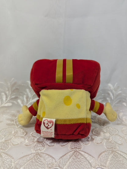 Ty Beanie Baby - Spongebob QB The Football Playing SpongeBob SquarePants (7.5in) No Tag - Vintage Beanies Canada