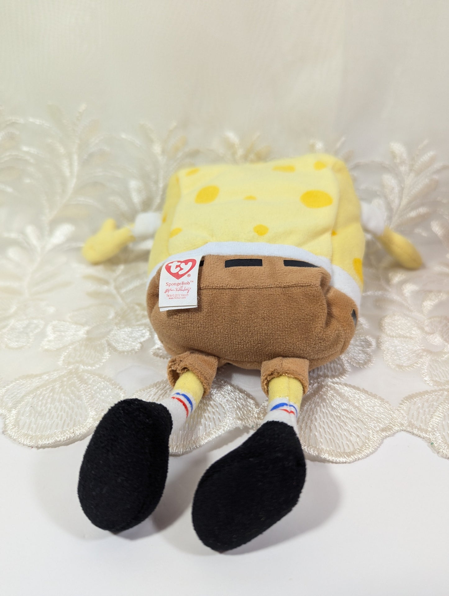 Ty Beanie Baby - SpongeBob SquarePants (8.5in) No tag - Vintage Beanies Canada