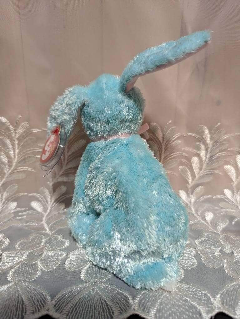 Ty Beanie Baby - Spring The Blue Bunny Rabbit (7in) - Vintage Beanies Canada