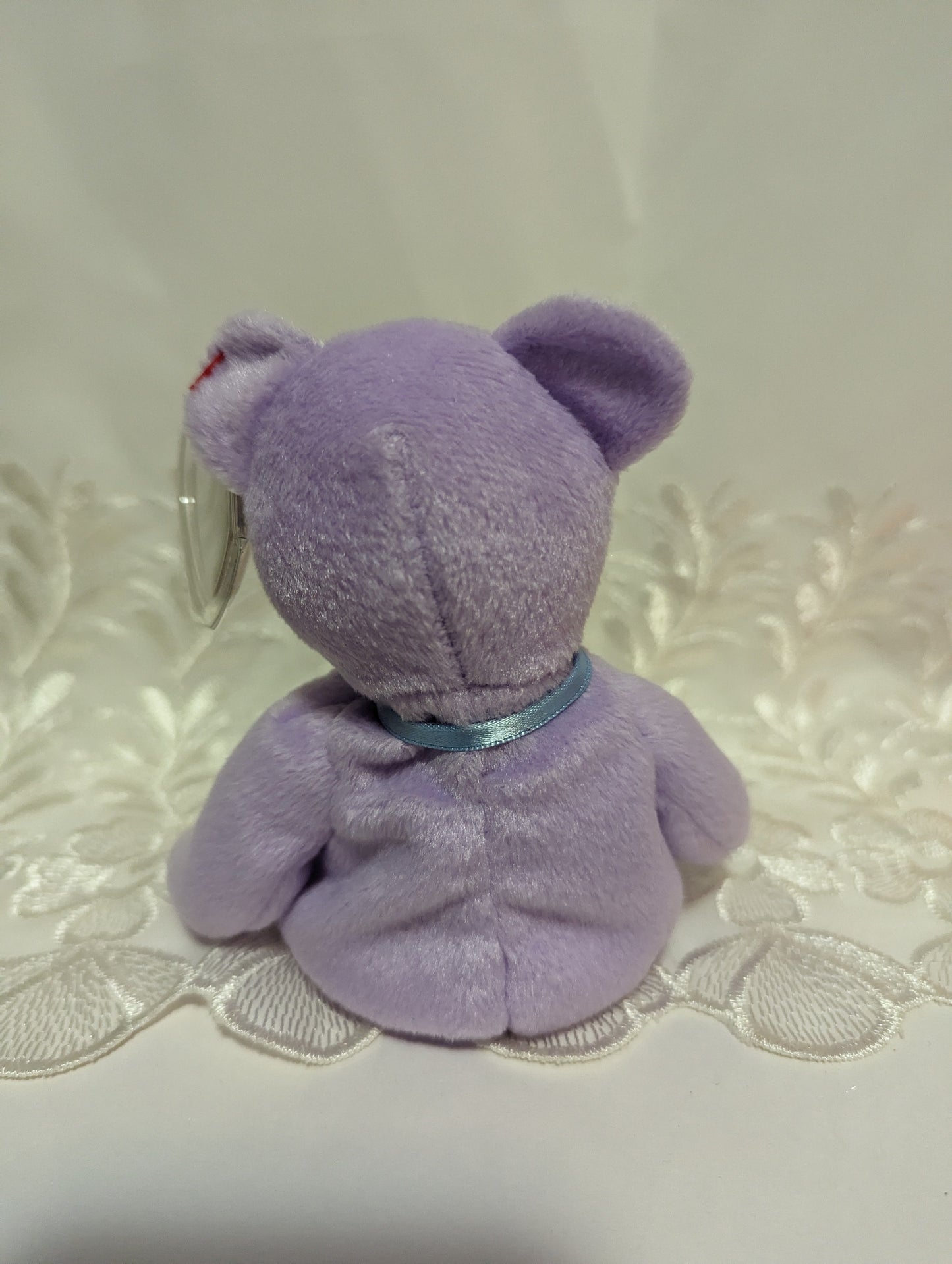 Ty Beanie Baby - Springer The Purple Bear (8.5in) - Vintage Beanies Canada