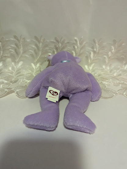 Ty Beanie Baby - Springer The Purple Bear (8.5in) - Vintage Beanies Canada