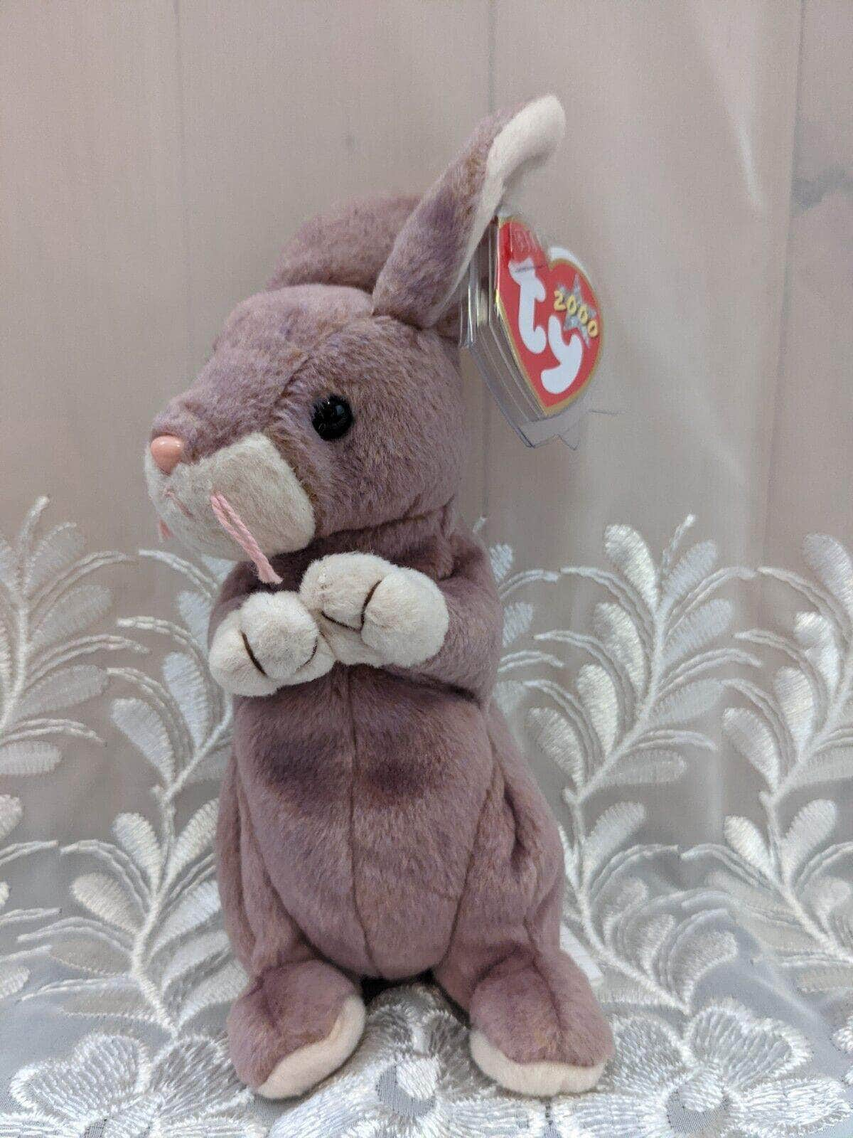 Ty Beanie Baby - Springy the Rabbit (7in) - Vintage Beanies Canada