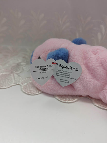 Ty Beanie Baby - Squealer II The Pig - 30th anniversary (8in) - Vintage Beanies Canada