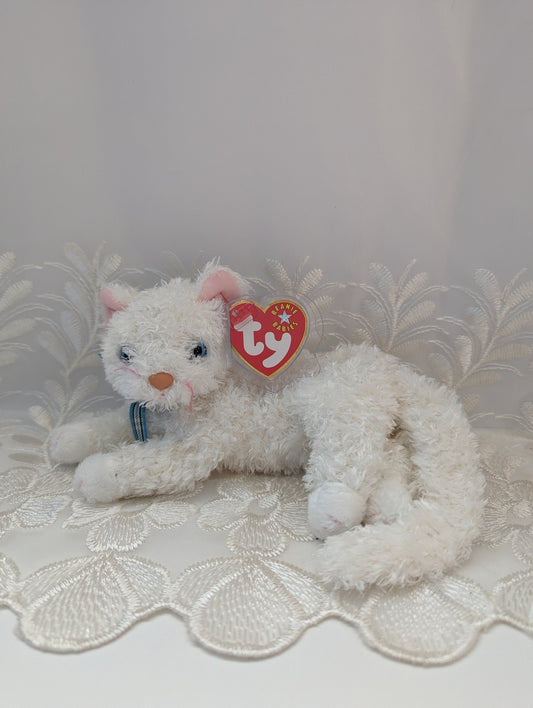Ty Beanie Baby - Starlett The White Cat (8in) - Vintage Beanies Canada