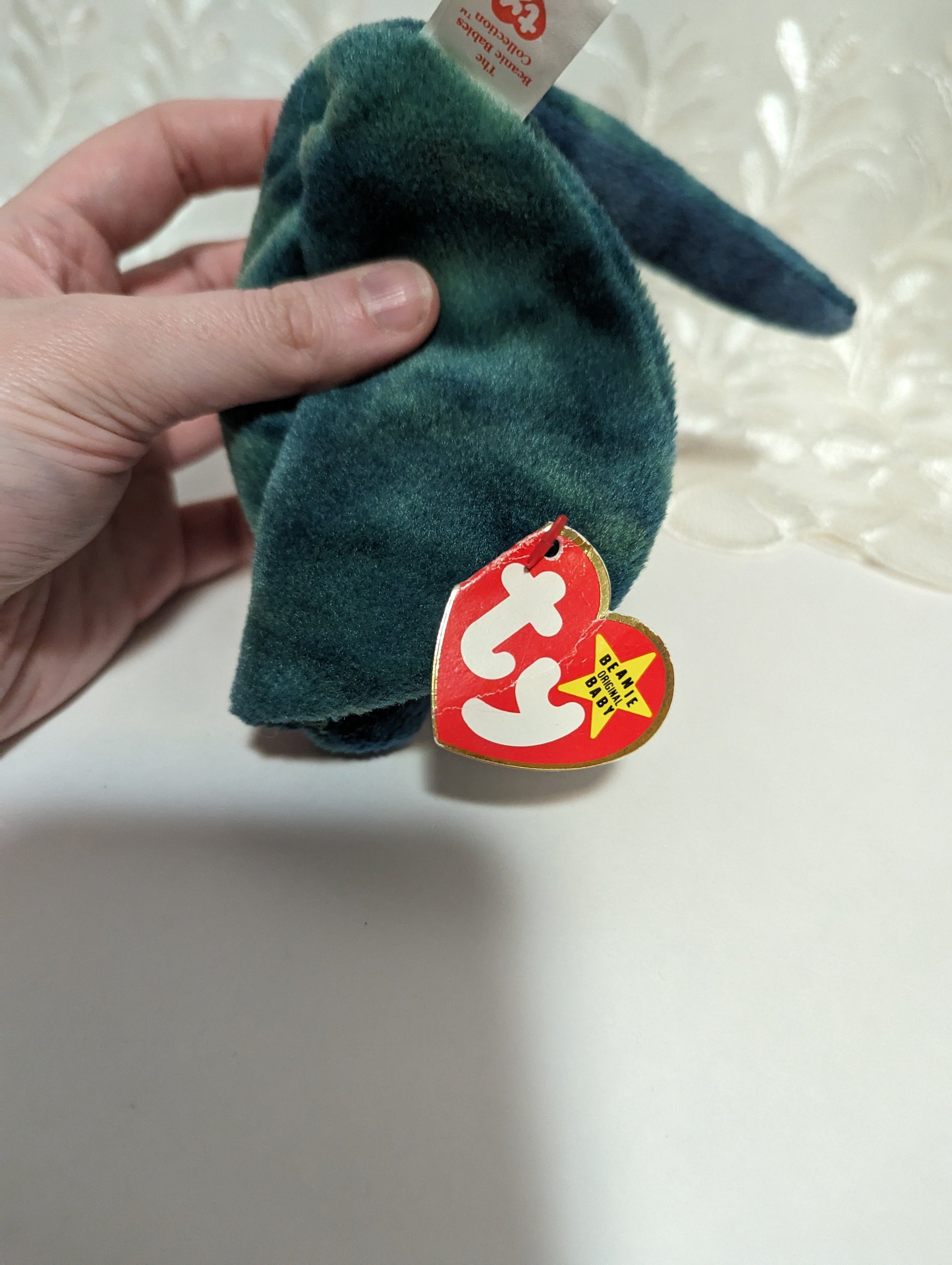 Ty Beanie Baby - Sting The Stingray (10in) Non-mint Tags - Vintage Beanies Canada