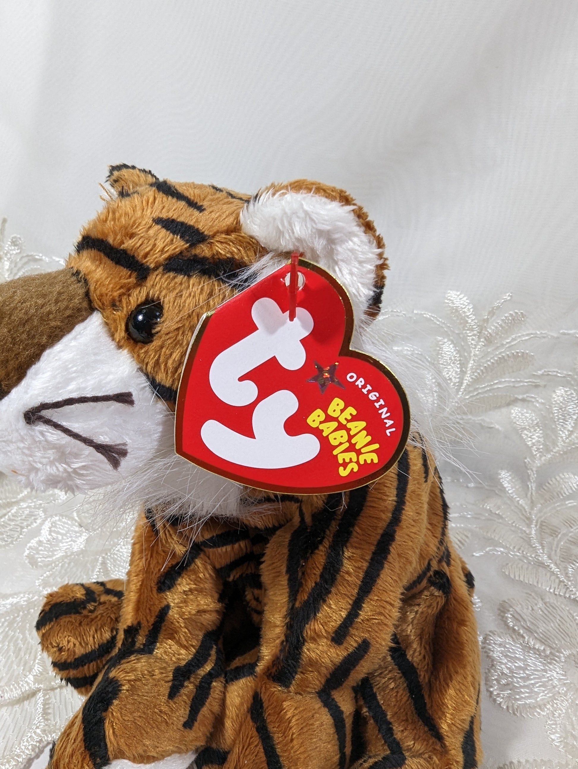 Ty Beanie Baby - Stripy The Tiger (6 in) - Vintage Beanies Canada