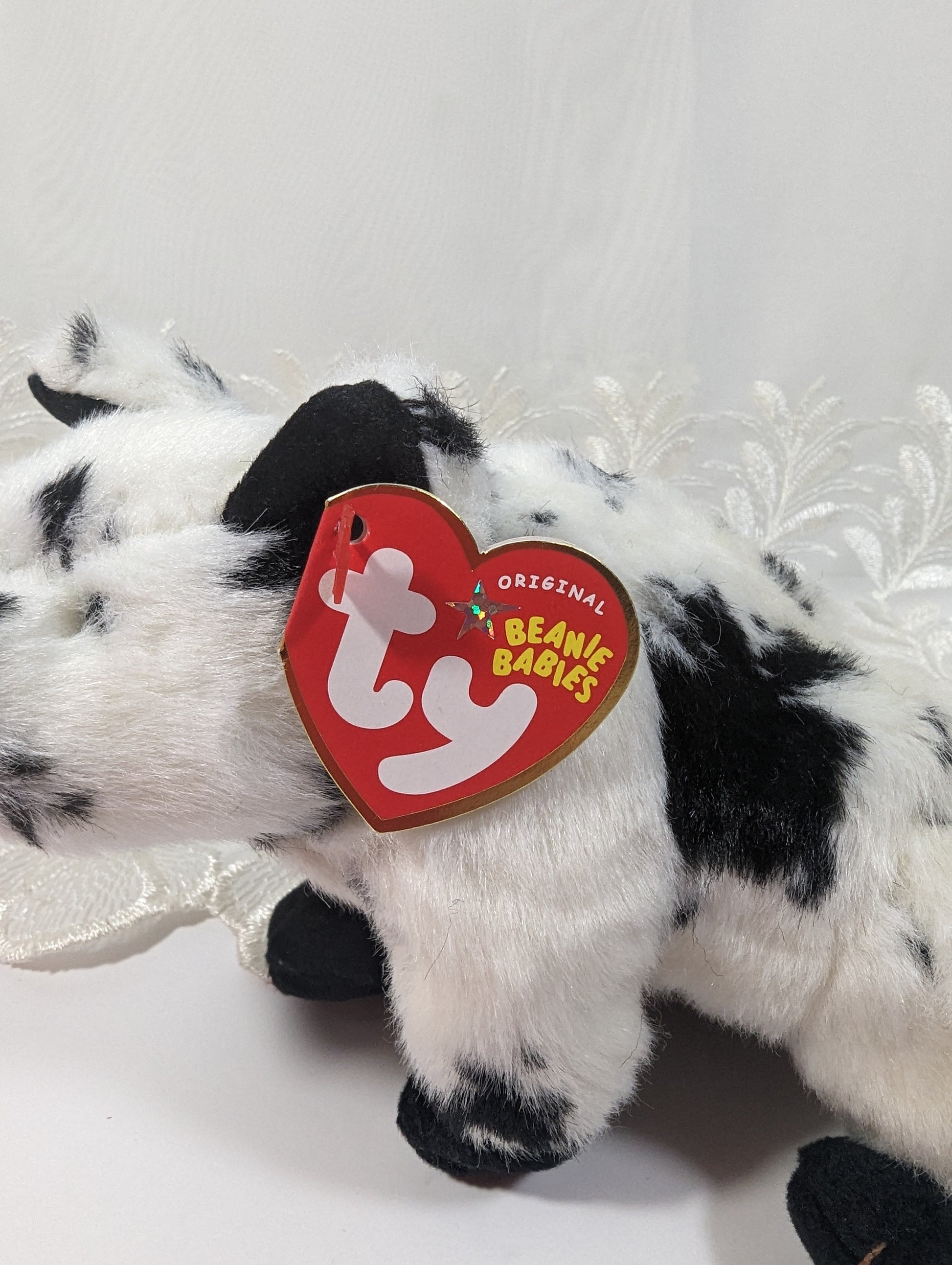 Ty Beanie Baby - Stubby The Pig (6in) - Vintage Beanies Canada