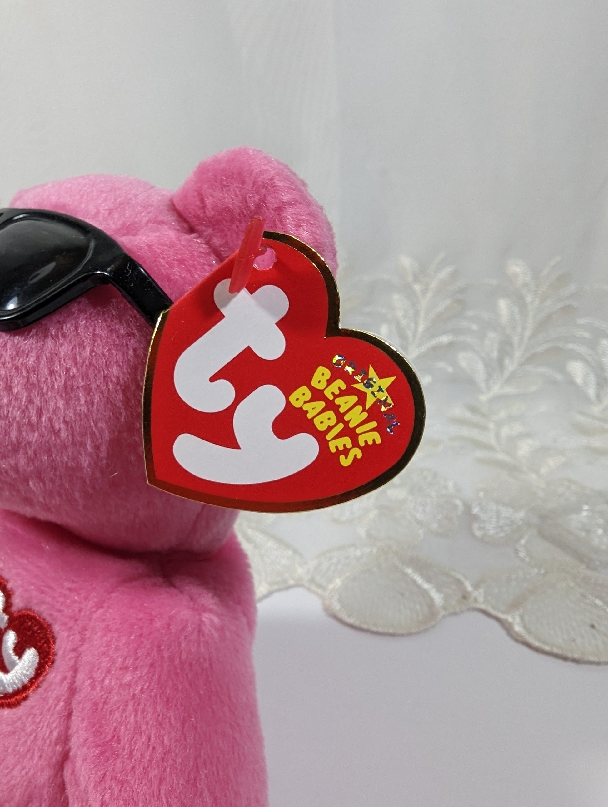 Ty Beanie Baby - Summertime Fun The Pink Chicago Bear (8.5 in) Trade Show Exclusive - Vintage Beanies Canada