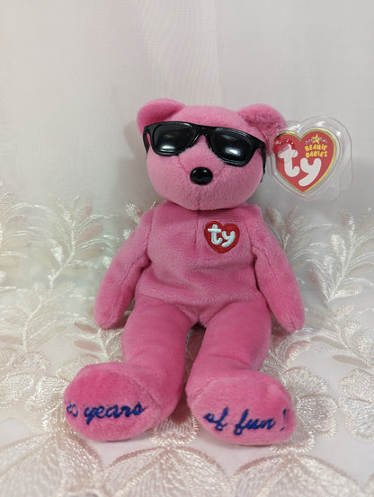 Ty Beanie Baby - Summertime Fun The Pink Chicago Bear (8.5 in) Trade Show Exclusive - Vintage Beanies Canada