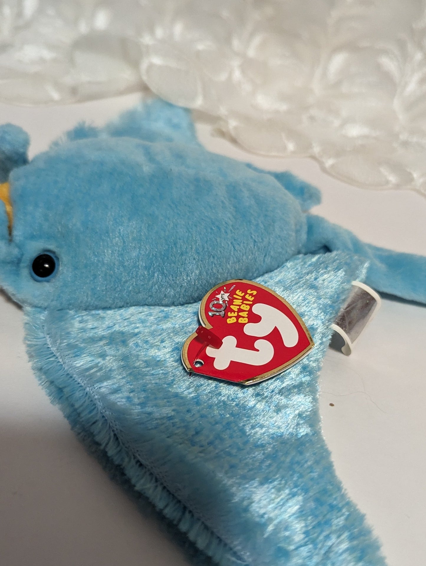 Ty Beanie Baby - Sunray the Manta Ray (10in) - Vintage Beanies Canada