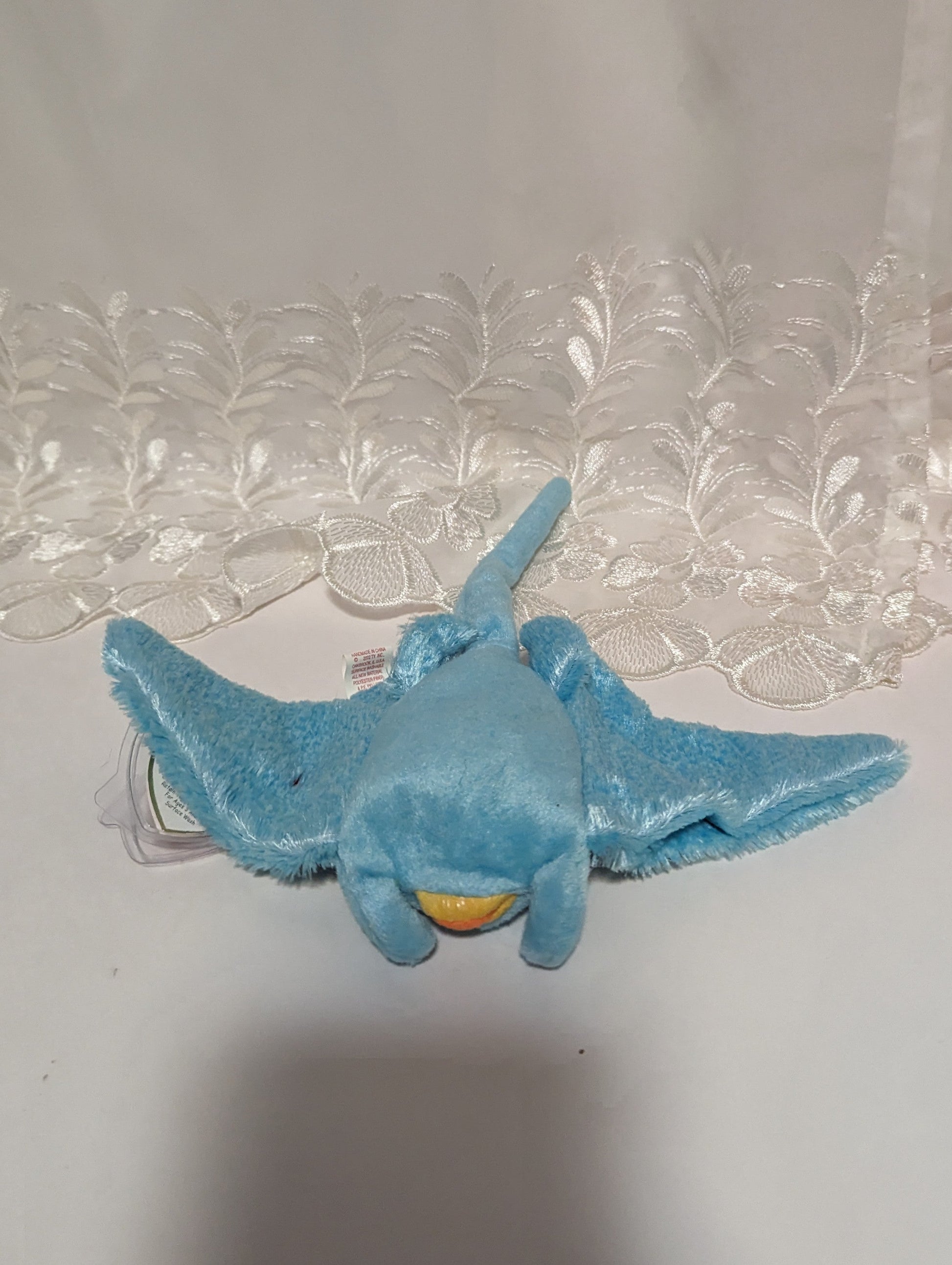 Ty Beanie Baby - Sunray the Manta Ray (10in) - Vintage Beanies Canada