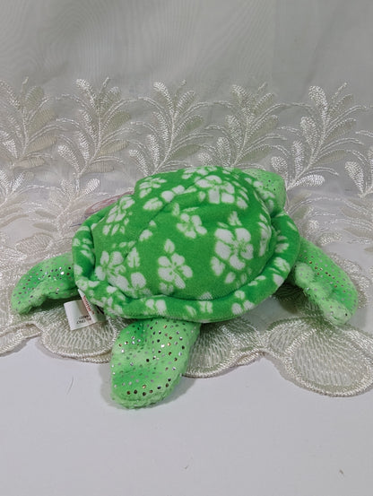 Ty Beanie Baby - Sunrise The Green Turtle (6in) - Vintage Beanies Canada