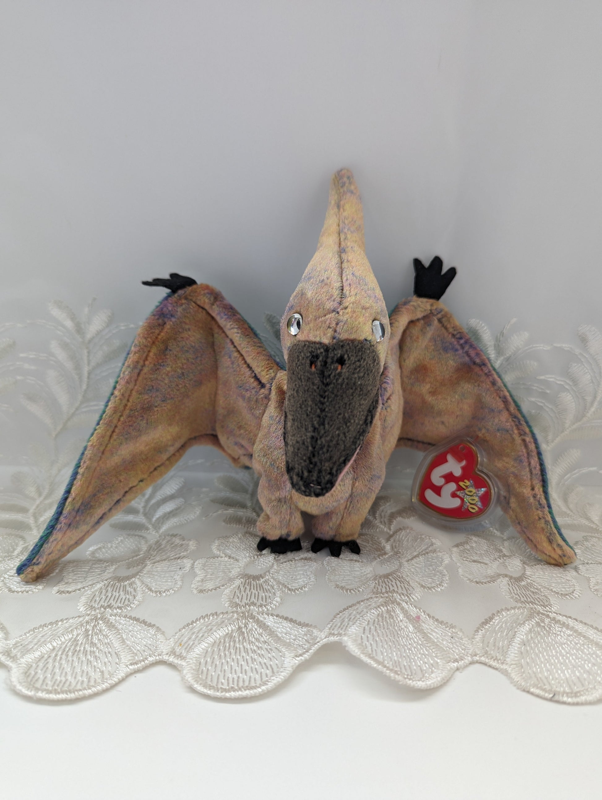 Ty Beanie Baby - Swoop The Pterodactyl Dinosaur (5.5) - Vintage Beanies Canada